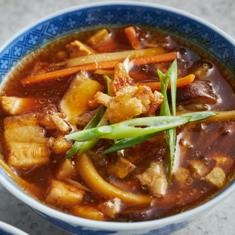 Chinese Hot and Sour Pork Soup